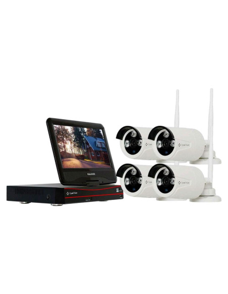 Sistema de Vigilancia Inalámbrico Crystal Vision CVT804A 1080P HD