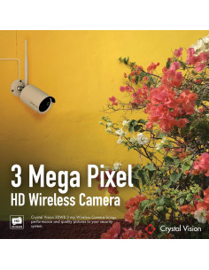 Sistema de Vigilancia Inalámbrico Crystal Vision CVT804A 1080P HD 2