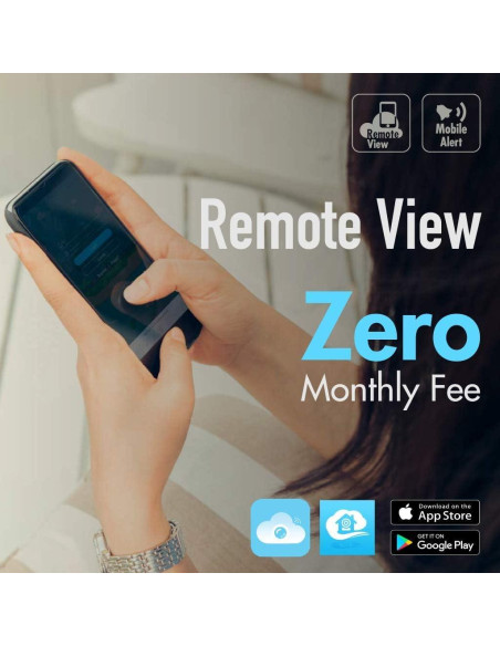 Sistema de Vigilancia Inalámbrico Crystal Vision CVT804A 1080P HD