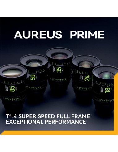 Lente de Cine NiSi Aureus Prime 24mm T1.4 Full Frame