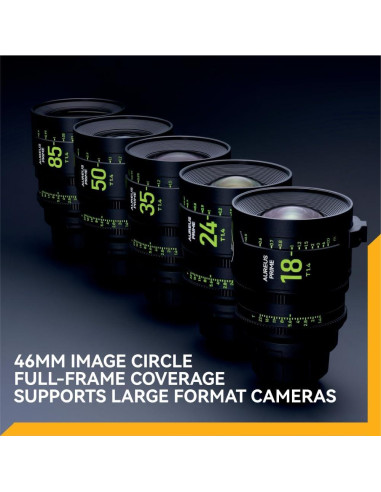 Lente de Cine NiSi Aureus Prime 24mm T1.4 Full Frame