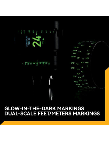 Lente de Cine NiSi Aureus Prime 24mm T1.4 Full Frame