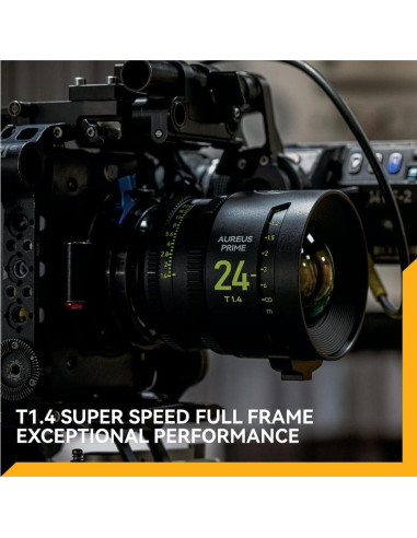 Lente de Cine NiSi Aureus Prime 24mm T1.4 Full Frame