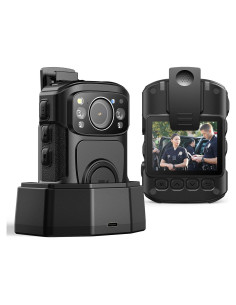 Cámara Corporal BOBLOV B4K5 256GB 4K IP68 GPS 3400mAh