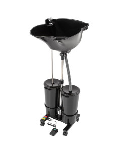 Tazón de Champú Eléctrico Portátil LOYALHEARTDY 10L Ajustable 2