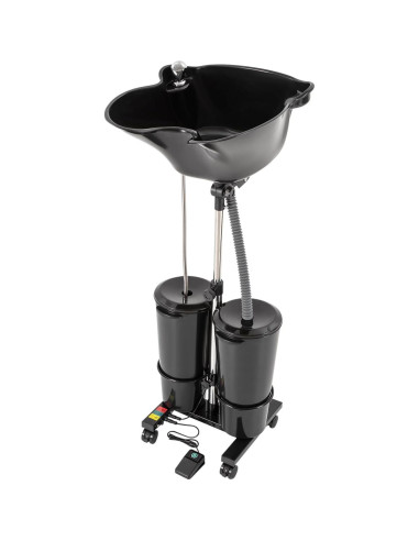 Tazón de Champú Eléctrico Portátil LOYALHEARTDY 10L Ajustable