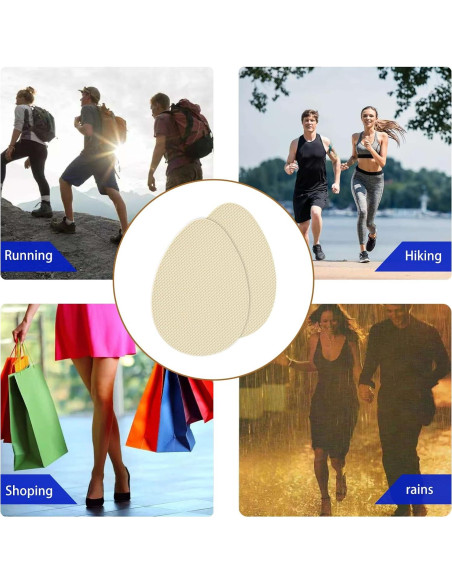 Almohadillas Antideslizantes para Zapatos Lyinkeeltd Beige