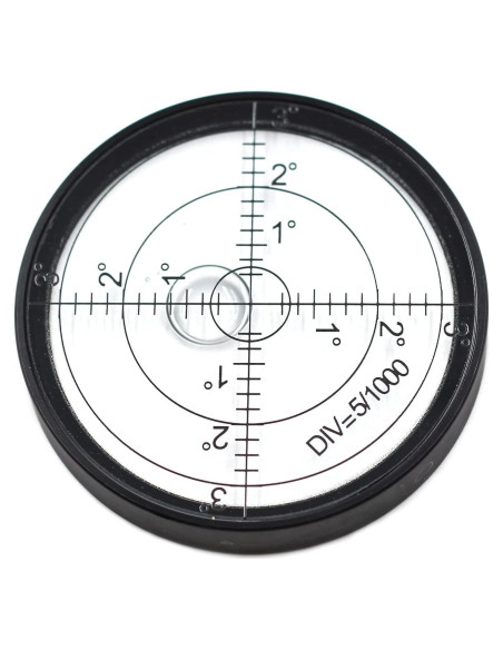 Nivel de Burbuja Chiloskit 60mm Aluminio Precisión Horizontal