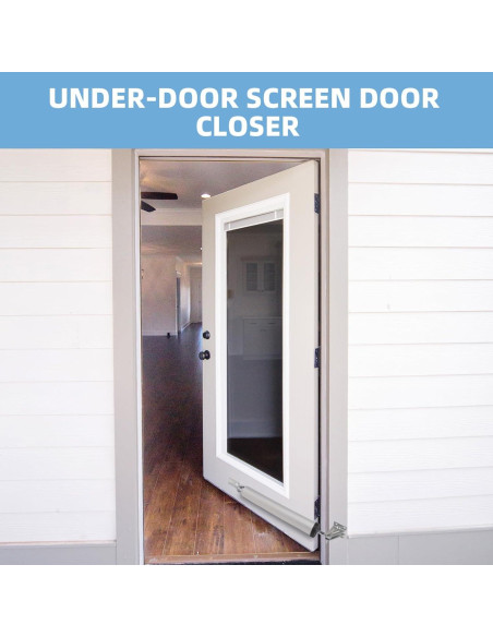 Cierrapuertas Neumático Dluno Plateado Ajustable 25-50 KG