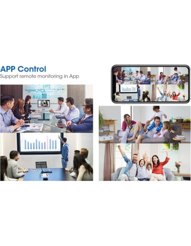 Cámara Espía Inalámbrica Ehomful HD 1080P con Visión Nocturna