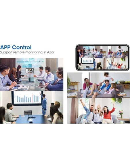 Cámara Espía Inalámbrica Ehomful HD 1080P con Visión Nocturna