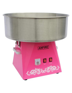 Máquina de Algodón de Azúcar ANFIRE Eléctrica 1080W Rosa