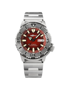Reloj de buceo automático Heimdallr NH36A 200M acero inoxidable