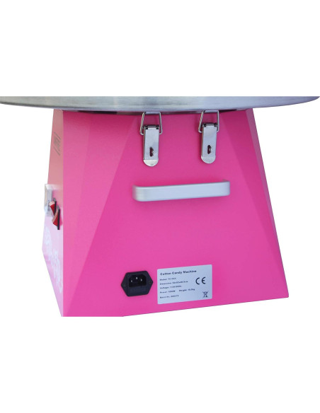 Máquina de Algodón de Azúcar ANFIRE Eléctrica 1080W Rosa