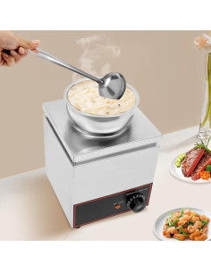 Calentador de Queso y Chocolate HinLIaDa 150W Acero Inoxidable 2