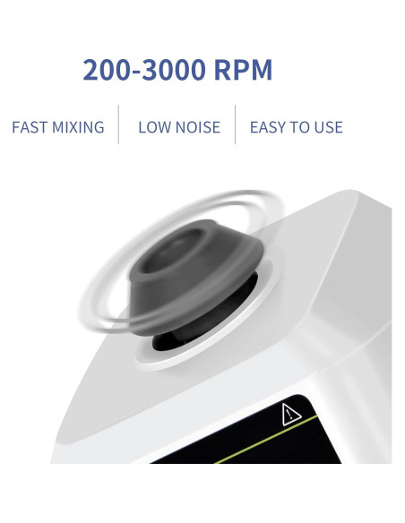 Mezclador Vortex de Laboratorio LACHOI 200-3000rpm 4.5mm