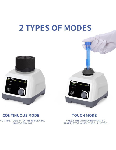 Mezclador Vortex de Laboratorio LACHOI 200-3000rpm 4.5mm