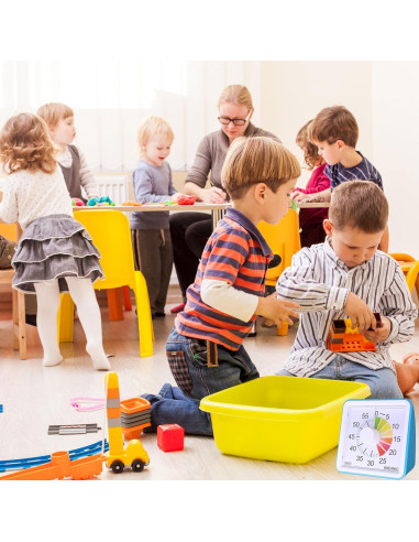 Temporizador Visual KKEANIC 60 Minutos con Alarma Ajustable