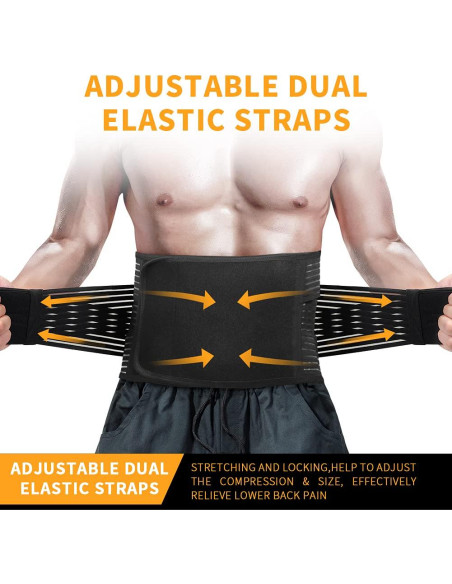 Cinturón de Soporte Lumbar DARLIS con Almohadilla Inflable M