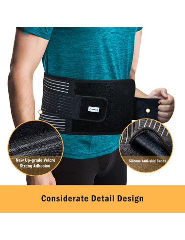 Cinturón de Soporte Lumbar DARLIS con Almohadilla Inflable M