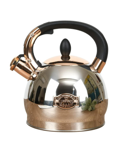 Hervidor de Té LUXGRACE Acero Inoxidable 2.8 Litros Silbido