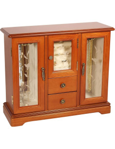 Caja de Joyería de Madera Mele & Co. Trina Roble 33x11.4x27.9cm 2