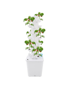 Torre de Cultivo Hidropónico ZONGFOW 7 Niveles 35 Plantas 10L