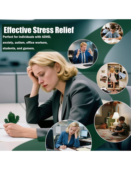 Juguete Antiestrés Cactus Verde-Púrpura Silicona 8.4 cm