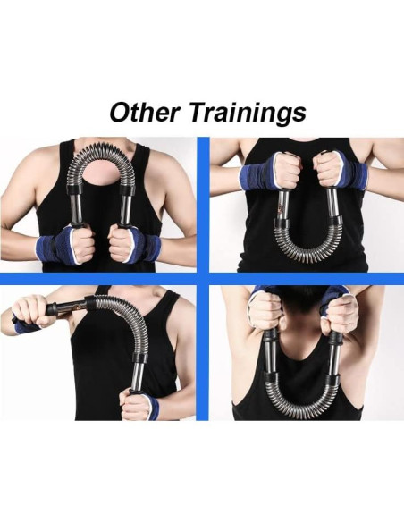 Barra de Ejercicio Power Twister Fulusor ck34 30kg