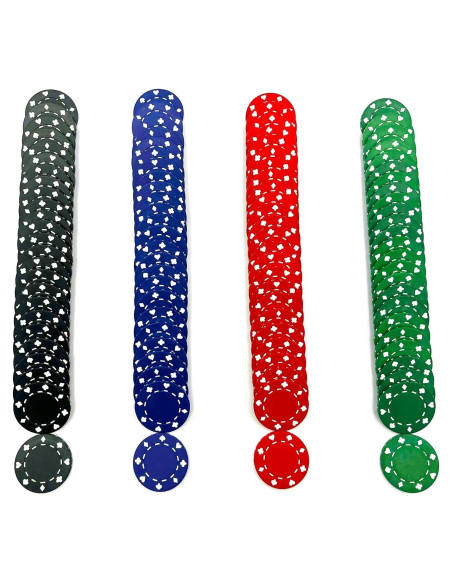 Fichas de Póker SEETOOOGAMES 100 Piezas 11.5g 40mm