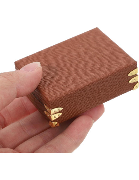 Maletas Miniatura LOGOFUN 2PCS Vintage 6x4.5cm Decoración