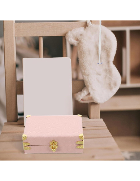 Maletas Miniatura LOGOFUN 2PCS Vintage 6x4.5cm Decoración