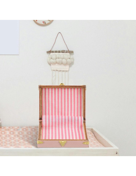 Maletas Miniatura LOGOFUN 2PCS Vintage 6x4.5cm Decoración