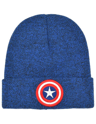 Gorro de lana Capitán América Marvel - Talla única - Azul marino