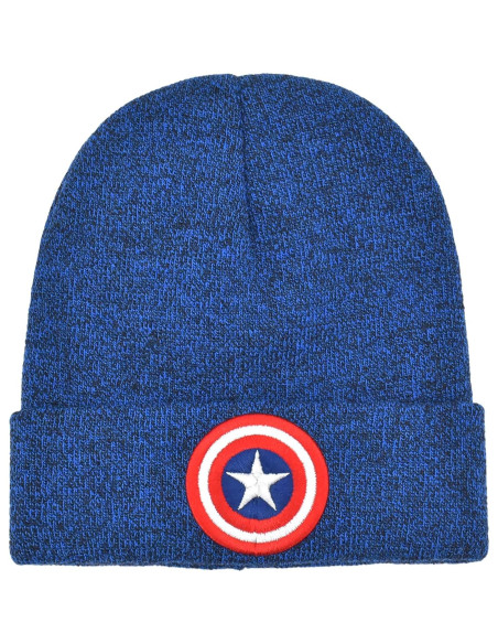 Gorro de lana Capitán América Marvel - Talla única - Azul marino