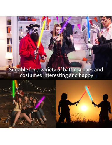 Sables de Luz Xenopixel 31" Recargables 16 Colores RGB Star Wars