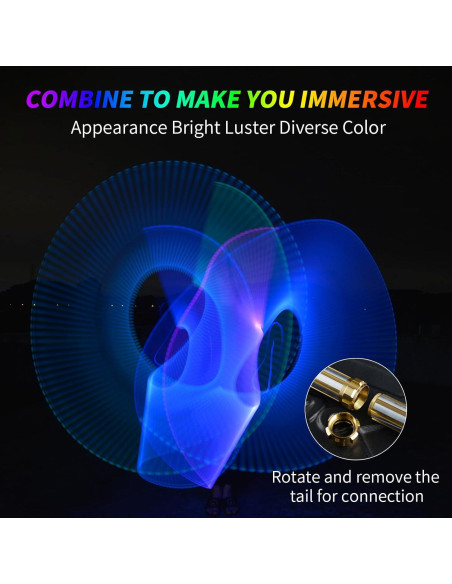 Sables de Luz Xenopixel 31" Recargables 16 Colores RGB Star Wars