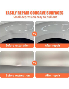 Kit de Extractor de Abolladuras de Coche Enttgo - 2 Ventosas Grandes 2