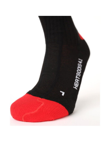 Calcetines Calentados Lenz 4.1 Toe Cap Unisex - Negro