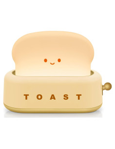 Lámpara de Mesa TOOGE Tostadora Kawaii Recargable 12.7cm