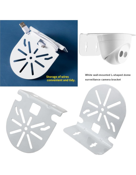 Soporte de Cámara de Seguridad Universal NVRTTRR XBQ-2.5 (2 Unidades)