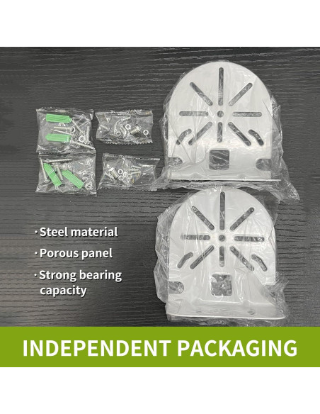 Soporte de Cámara de Seguridad Universal NVRTTRR XBQ-2.5 (2 Unidades)