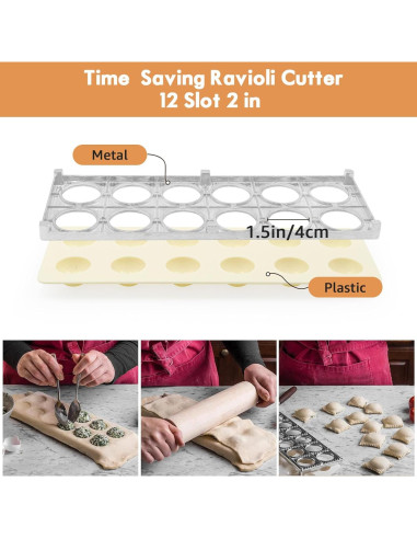 Kit de Herramientas para Hacer Pasta GIASSVIO 5 Piezas