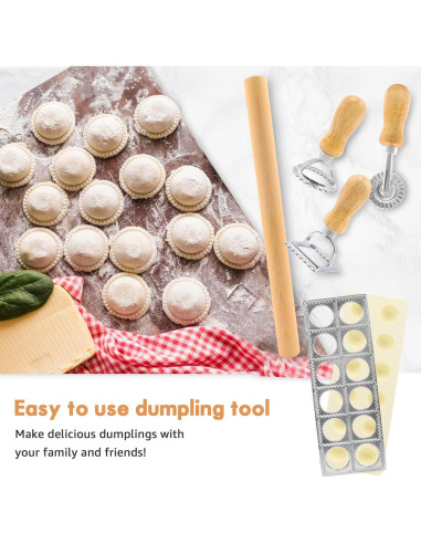 Kit de Herramientas para Hacer Pasta GIASSVIO 5 Piezas