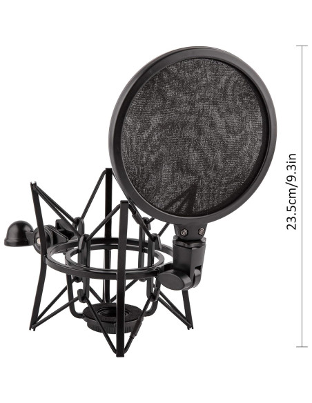 Soporte de micrófono con filtro pop Rode para K2, NT1-A, NT1000