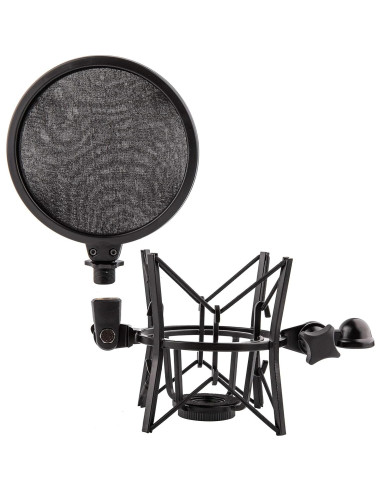 Soporte de micrófono con filtro pop Rode para K2, NT1-A, NT1000
