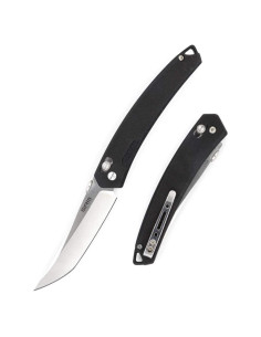 Cuchillo Plegable SRM 9211 Negro EDC 21.14 cm Bloqueo Ambidiestro