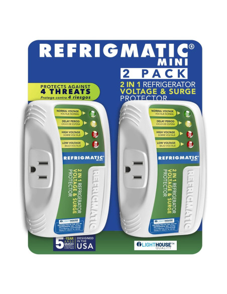 Protector de Voltaje Refrigmatic 36300 para Refrigeradores 27 pies