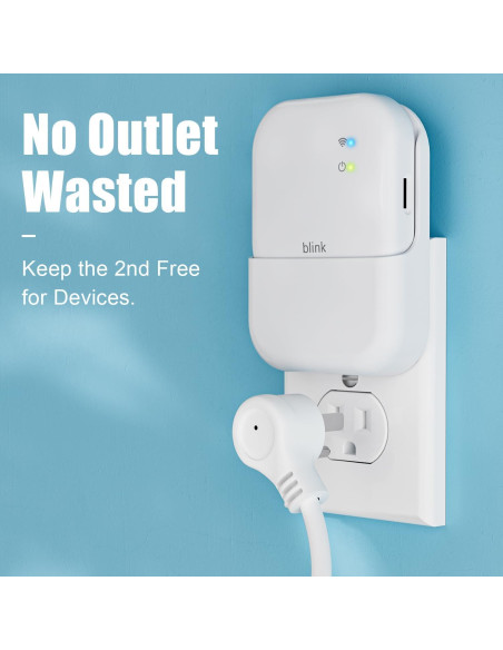 Soporte de pared y cargador Blink XR - Instalación fácil