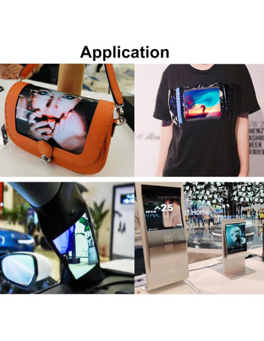 Pantalla Flexible Curvada 7.8" Wisecoco FHD AMOLED 1440x1920